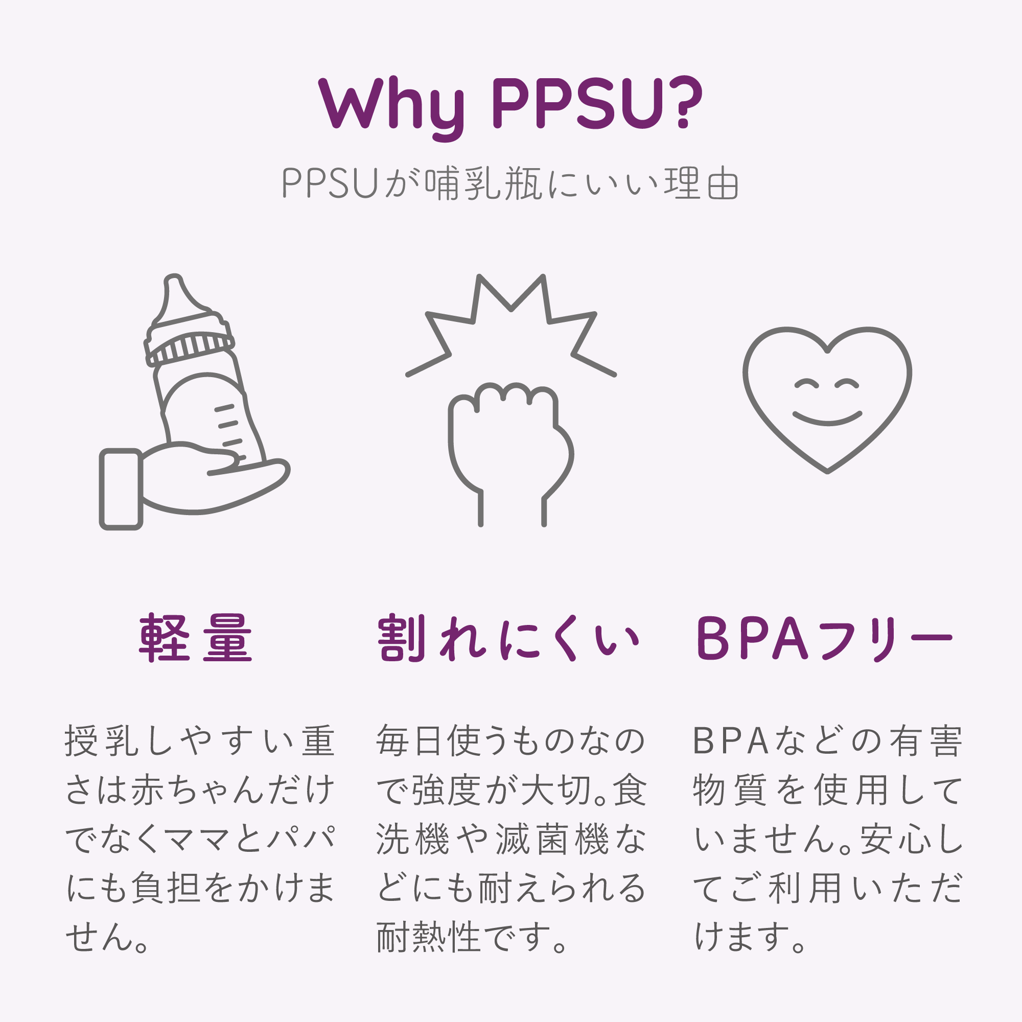 PPSU製哺乳瓶 240ml/PPSU Baby Bottle 240ml - Peony