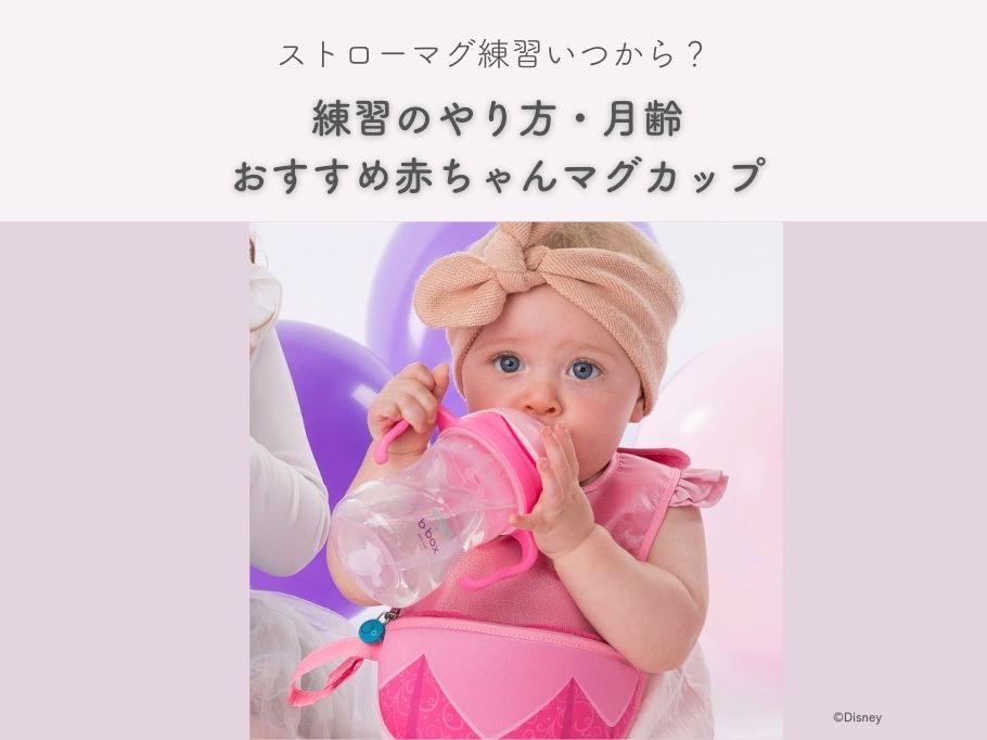 ストローマグの練習方法、注意点、選び方を説明している