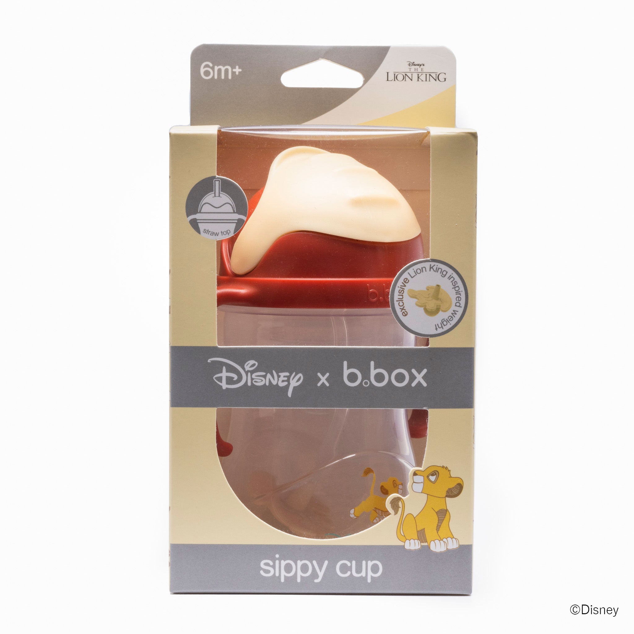*b.box* Sippy cup ストローマグ シッピーカップ  - Lion King
