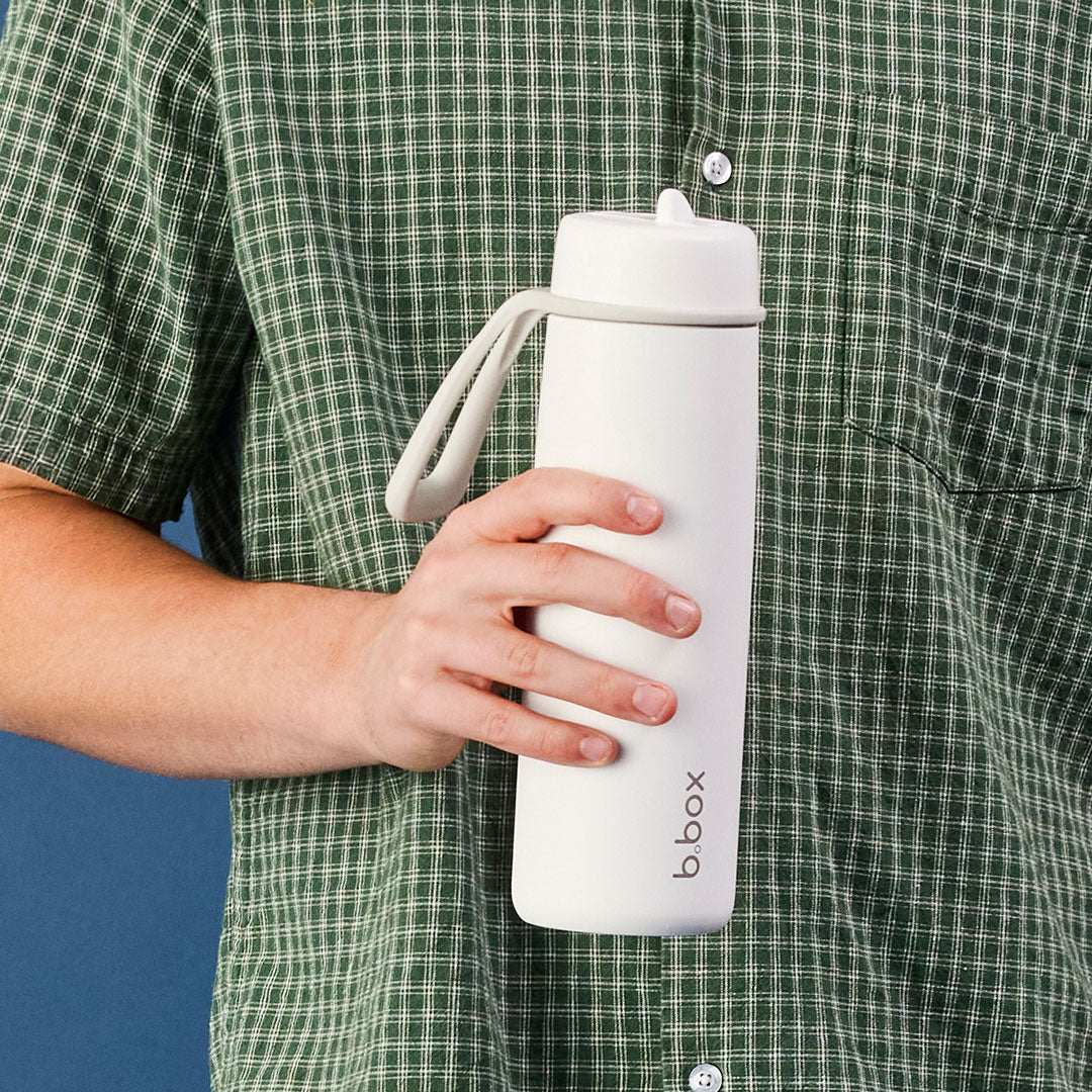 【New】フリップトップボトル690ml（ステンレス製水筒）/ Insulated Flip Top Bottle 690ml - whiteout