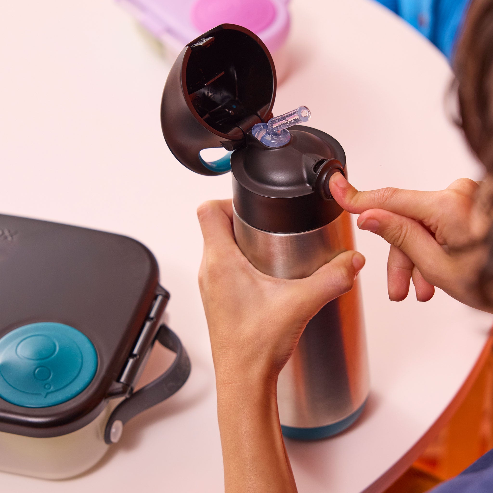 【New】ステンレスドリンクボトル 500ml（ステンレス製水筒）/Insulated drink bottle 500ml  - night vision