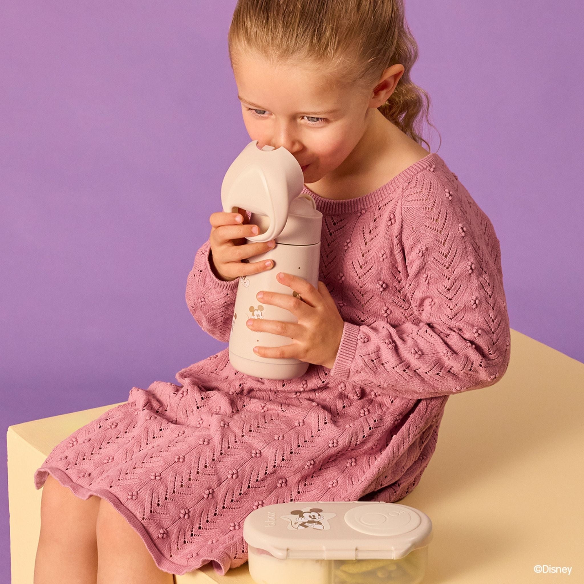 【発売開始前】ディズニー ステンレスドリンクボトル 350ml（ステンレス製水筒）/Disney Insulated drink bottle 350ml - Mickey Soft