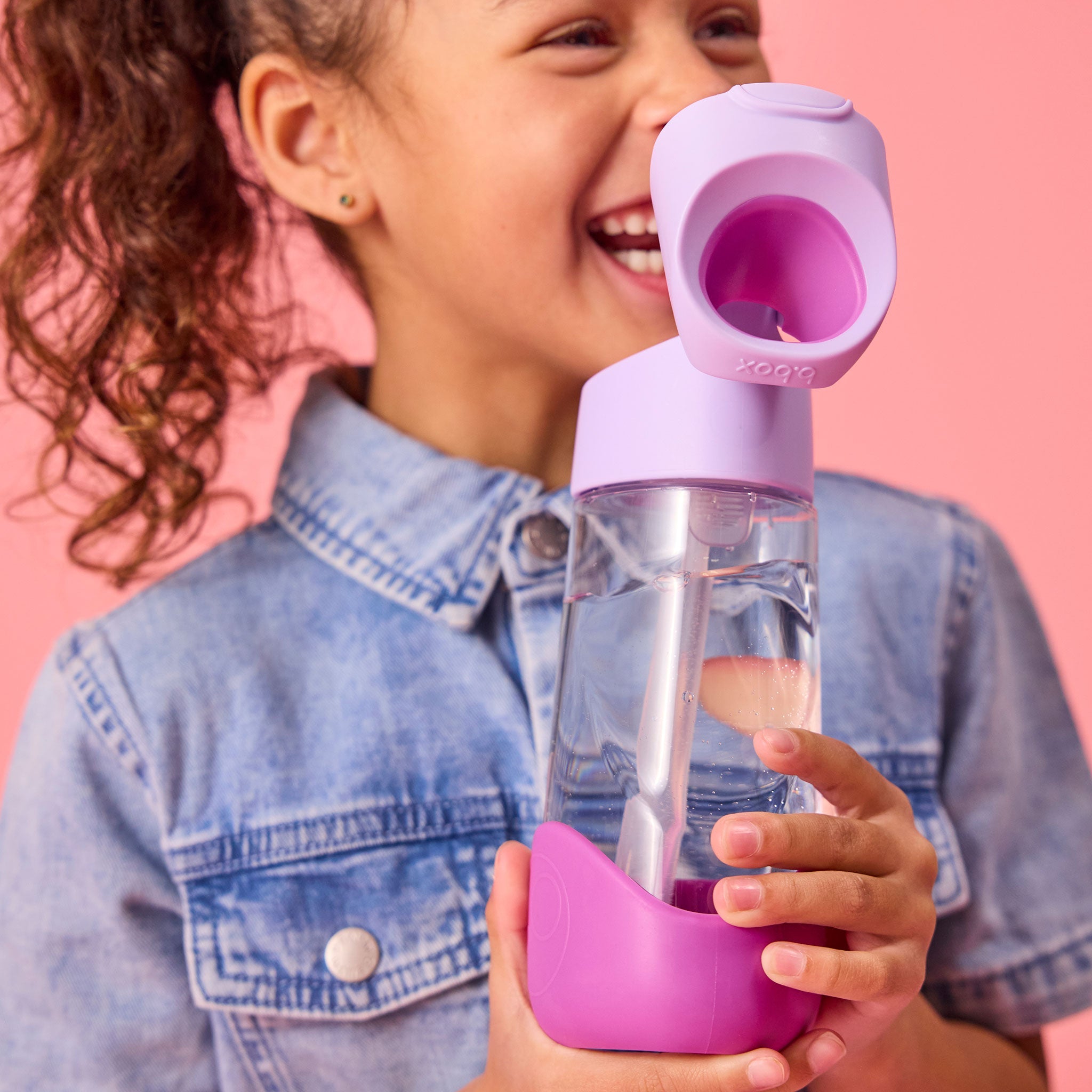 【New】トライタンドリンクボトル 450ml（プラスチック製水筒）/Tritan drink bottle 450ml - sugar plum