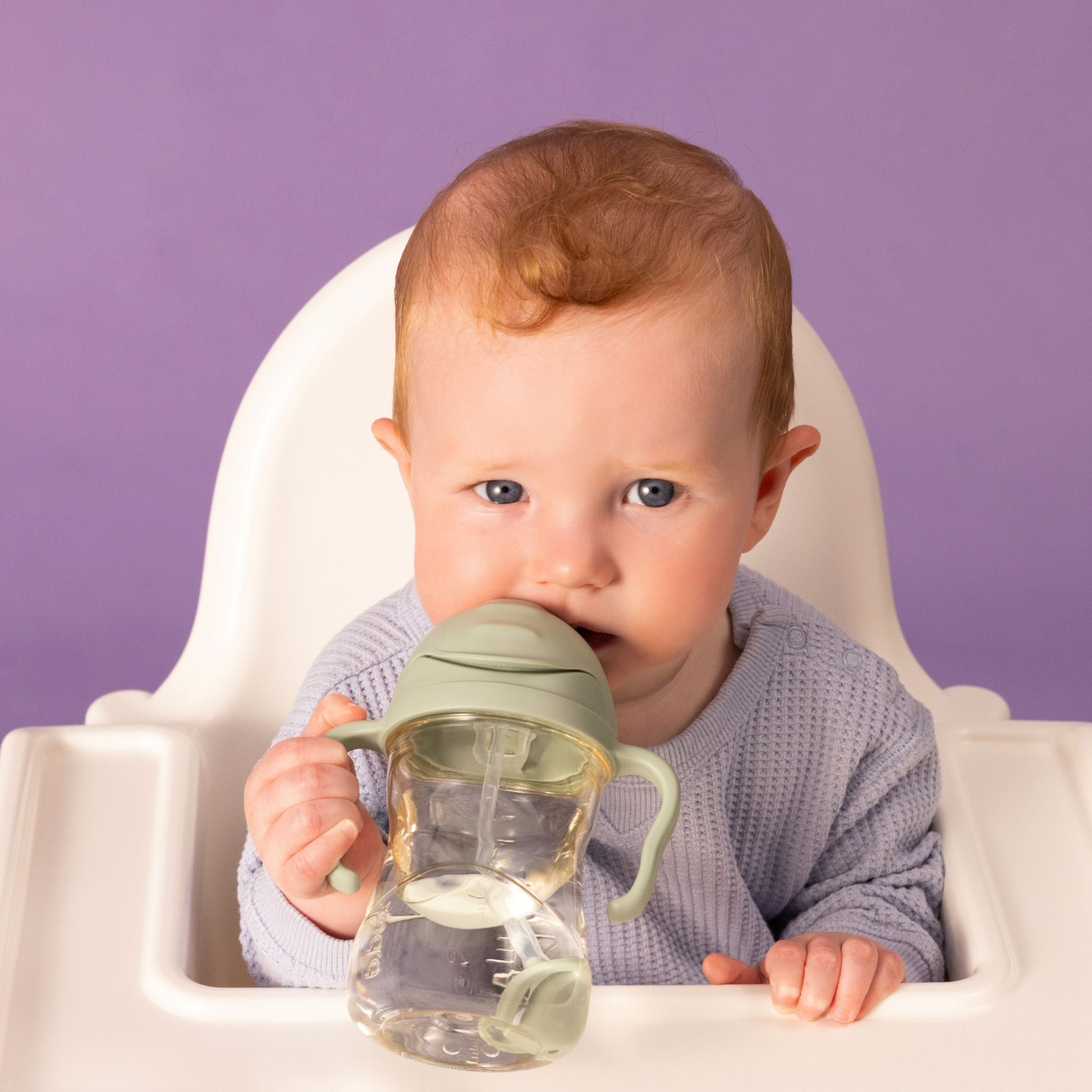 New】PPSU製シッピーカップ / PPSU sippy cup - sage