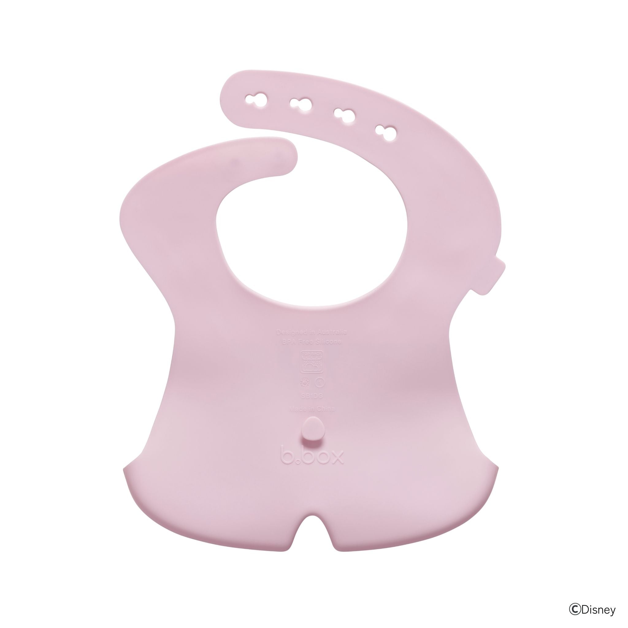 【New】ディズニーシリコンビブ/Disney Silicone Bib - Minnie Soft