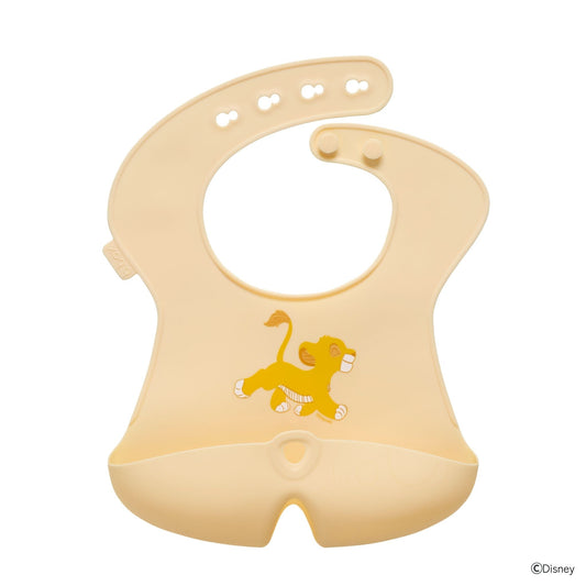【New】ディズニーシリコンビブ/Disney Silicone Bib - The Lion King