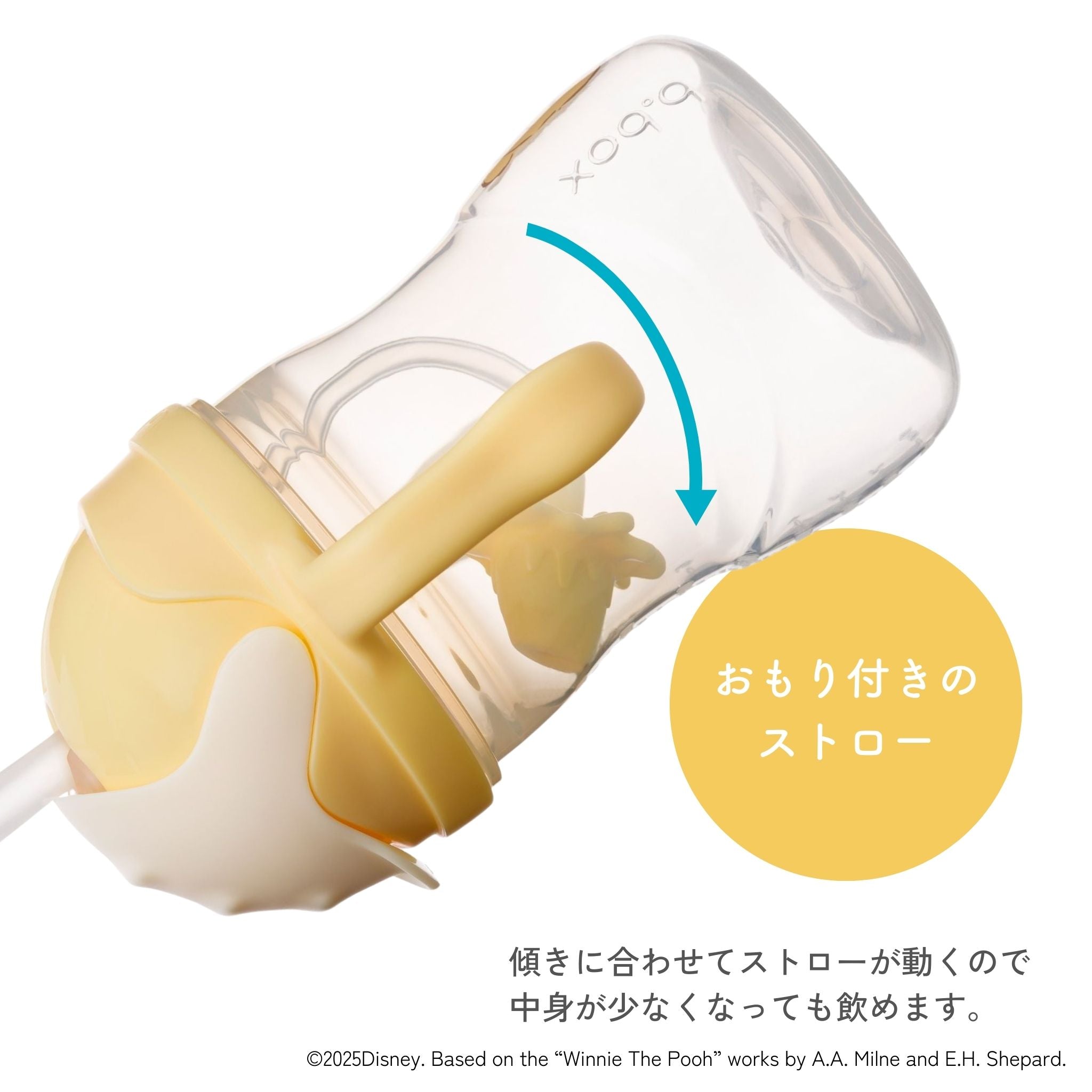 【発売開始前】【数量限定モデル】ディズニーシッピーカップ（ストローマグ）/ Disney Sippy cup - WTP100 Pooh