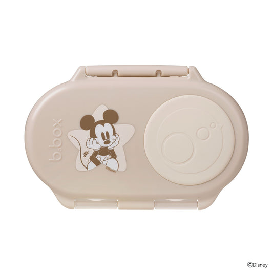 【New】ディズニースナックボックス（お弁当箱）Disney Snackbox  - Mickey Soft
