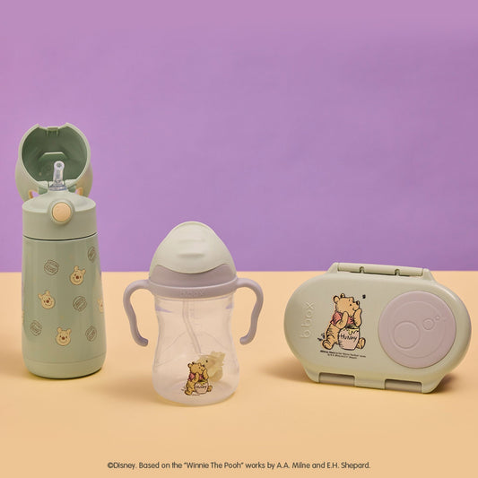 【New】ディズニースナックボックス（お弁当箱）Disney Snackbox  - Winnie the Pooh