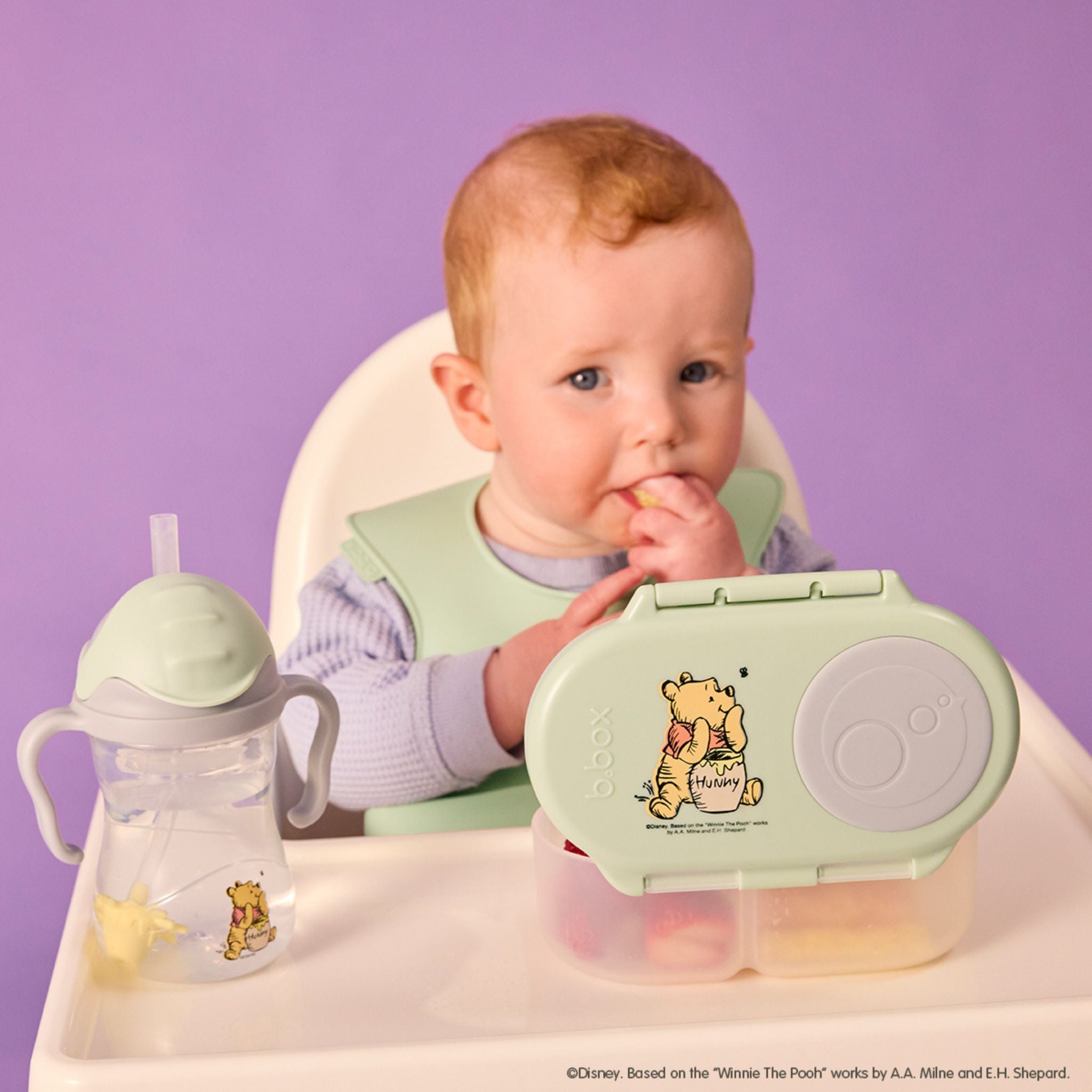 【発売開始前】ディズニースナックボックス（お弁当箱）Disney Snackbox  - Winnie the Pooh