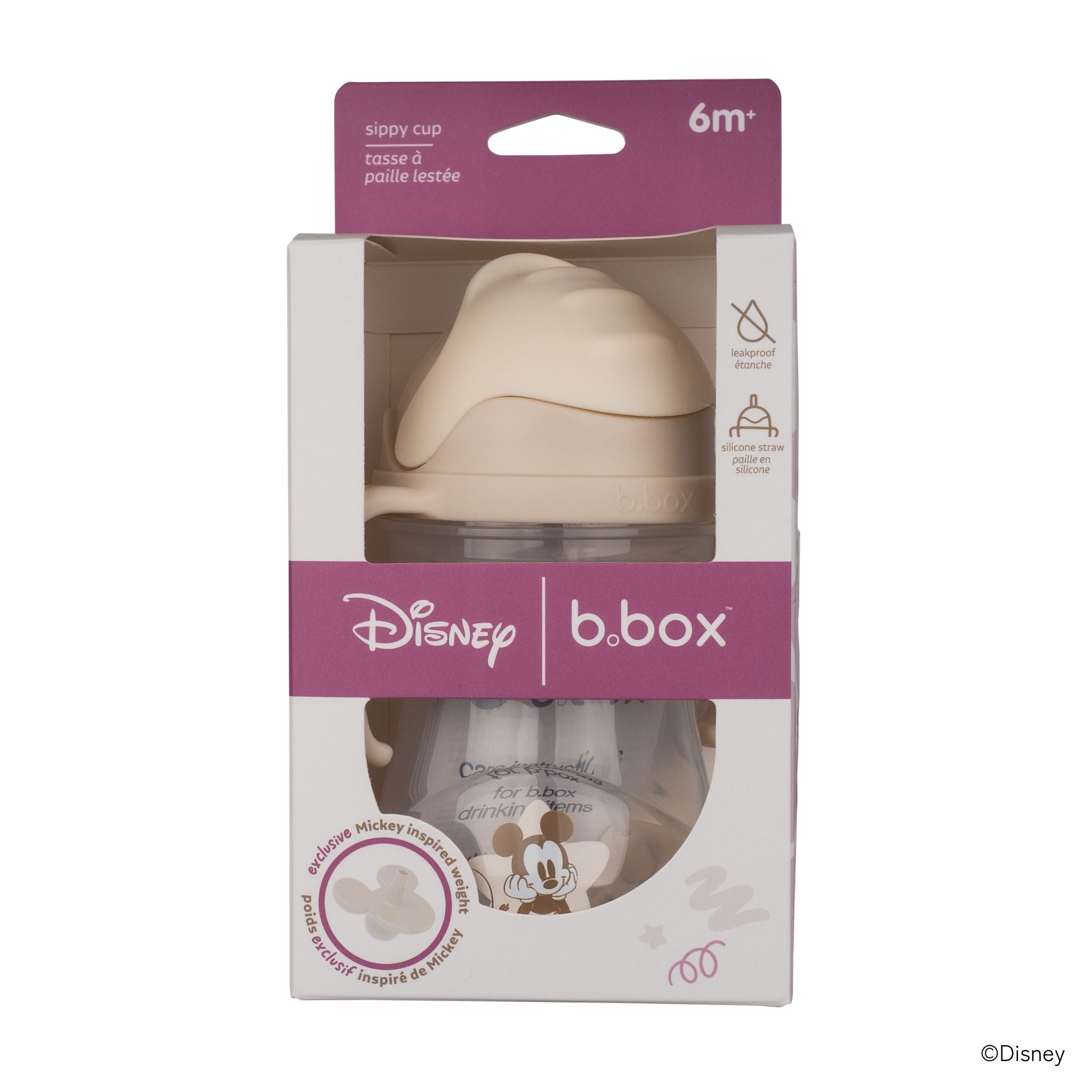 【New】ディズニーシッピーカップ（ストローマグ）/Disney Sippy cup - Mickey Soft