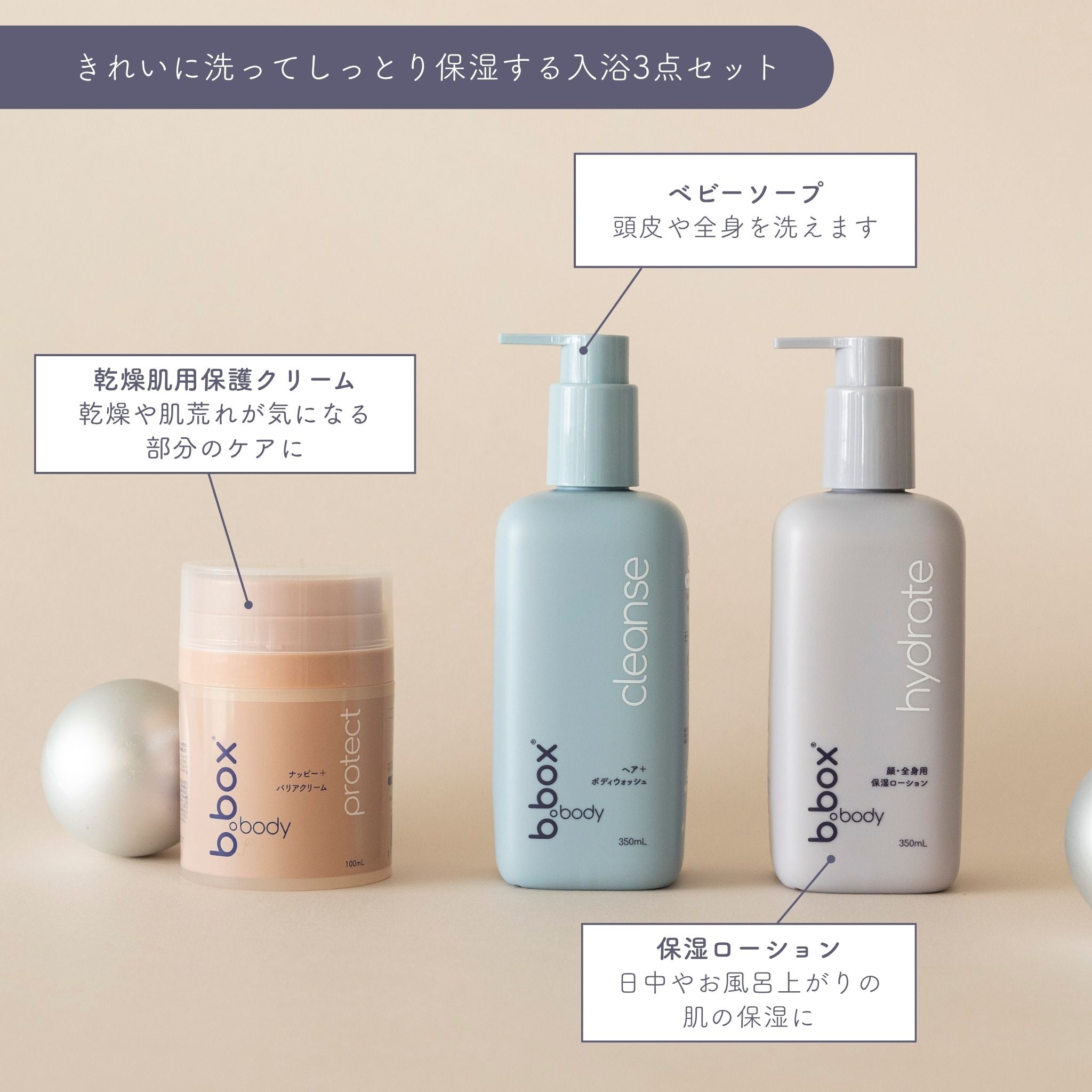 赤ちゃんのスキンケアならb.box body｜b.box Japan【ビーボックス】