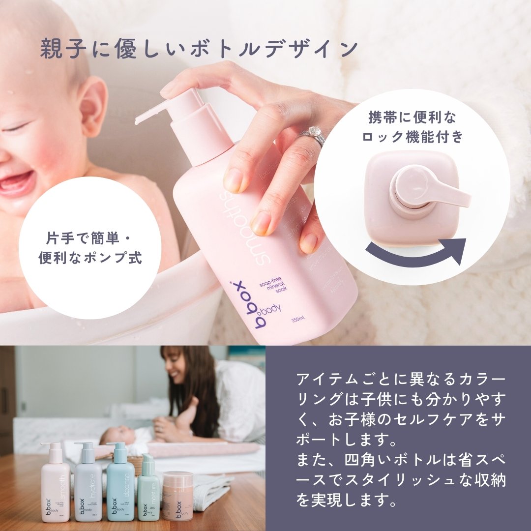 b.box body smoothsのボトル