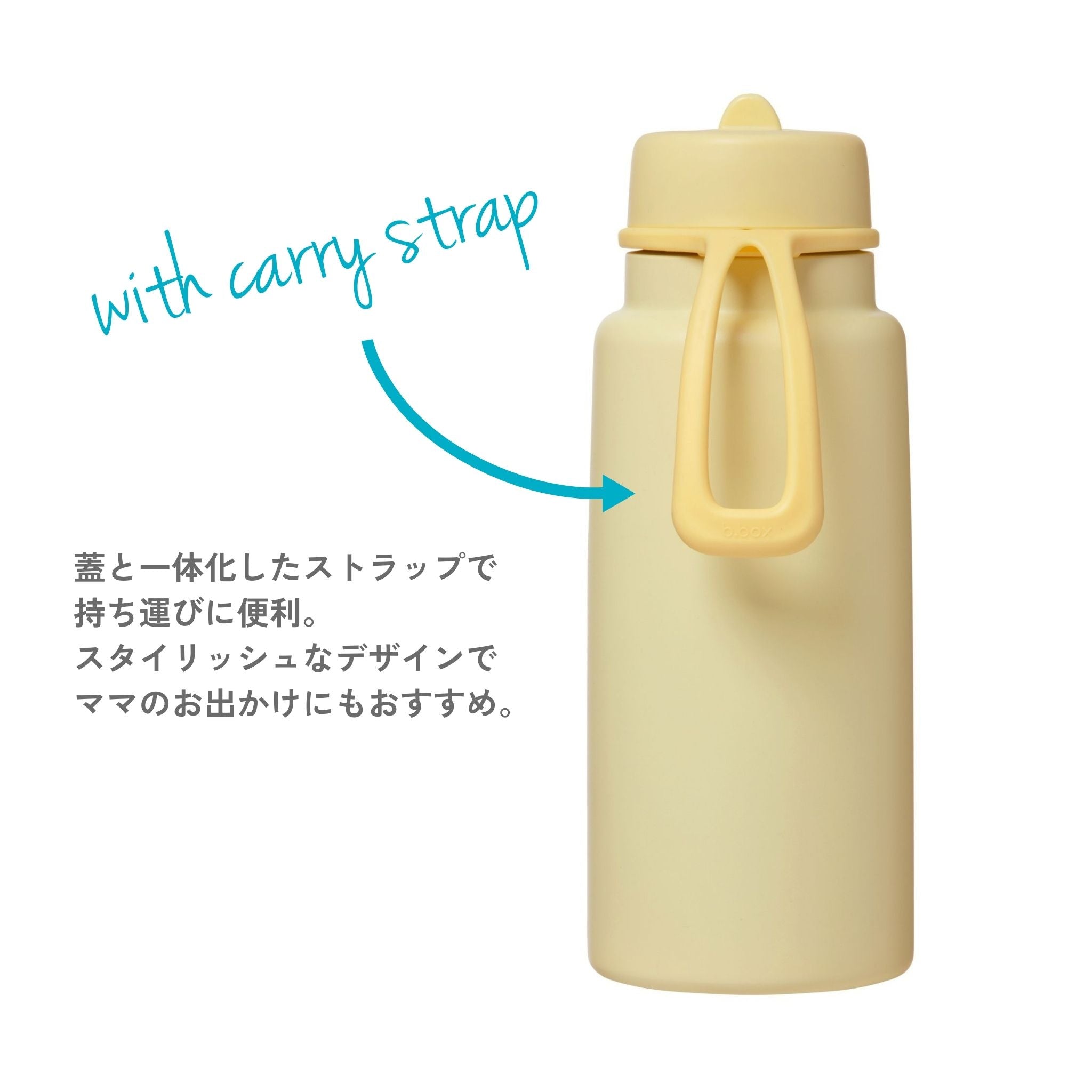 【New】フリップトップボトル 1L（ステンレス製水筒）/Insulated Flip Top Bottle 1L - lemontwist