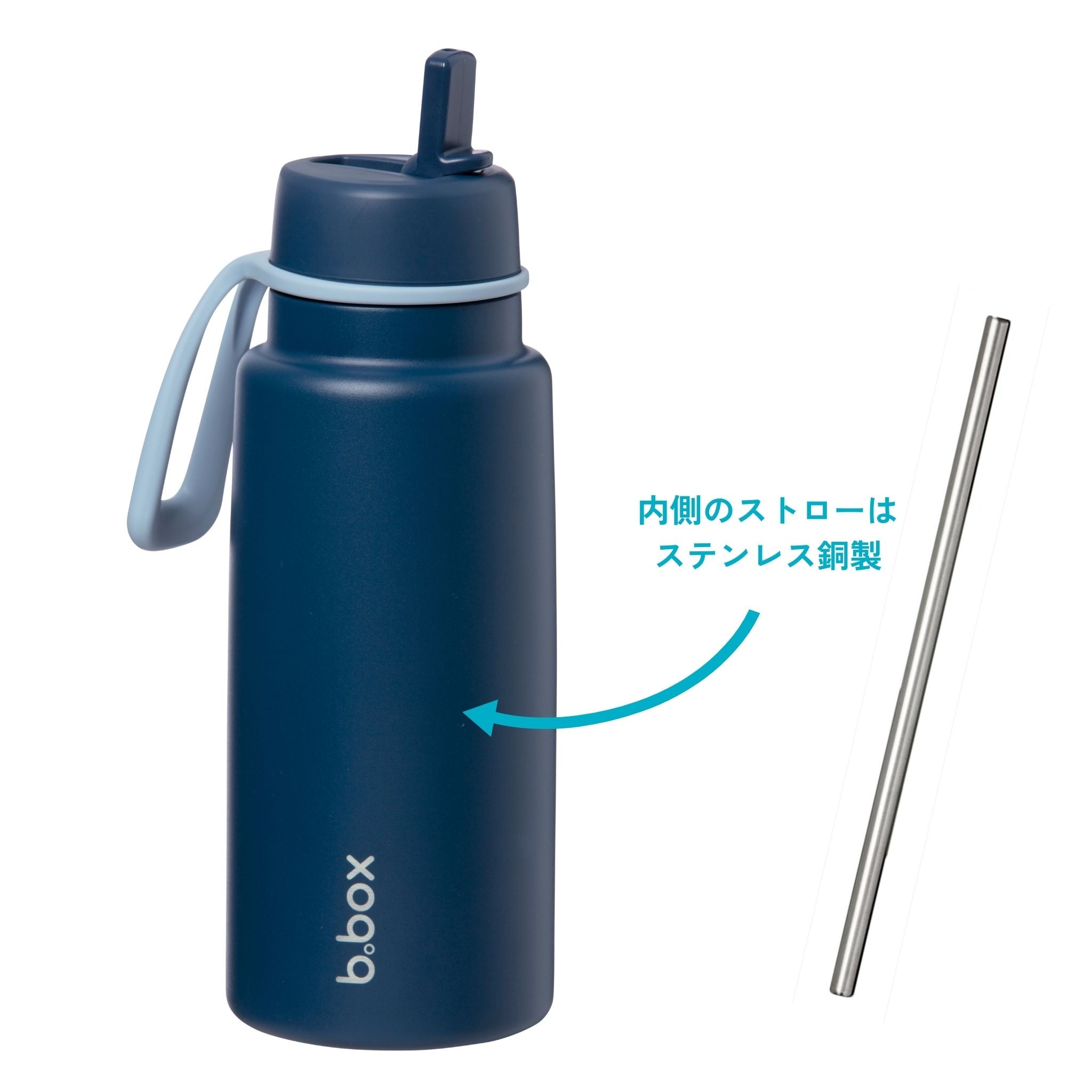 フリップトップボトル 1L（ステンレス製水筒）/Insulated Flip Top Bottle 1L - midnight