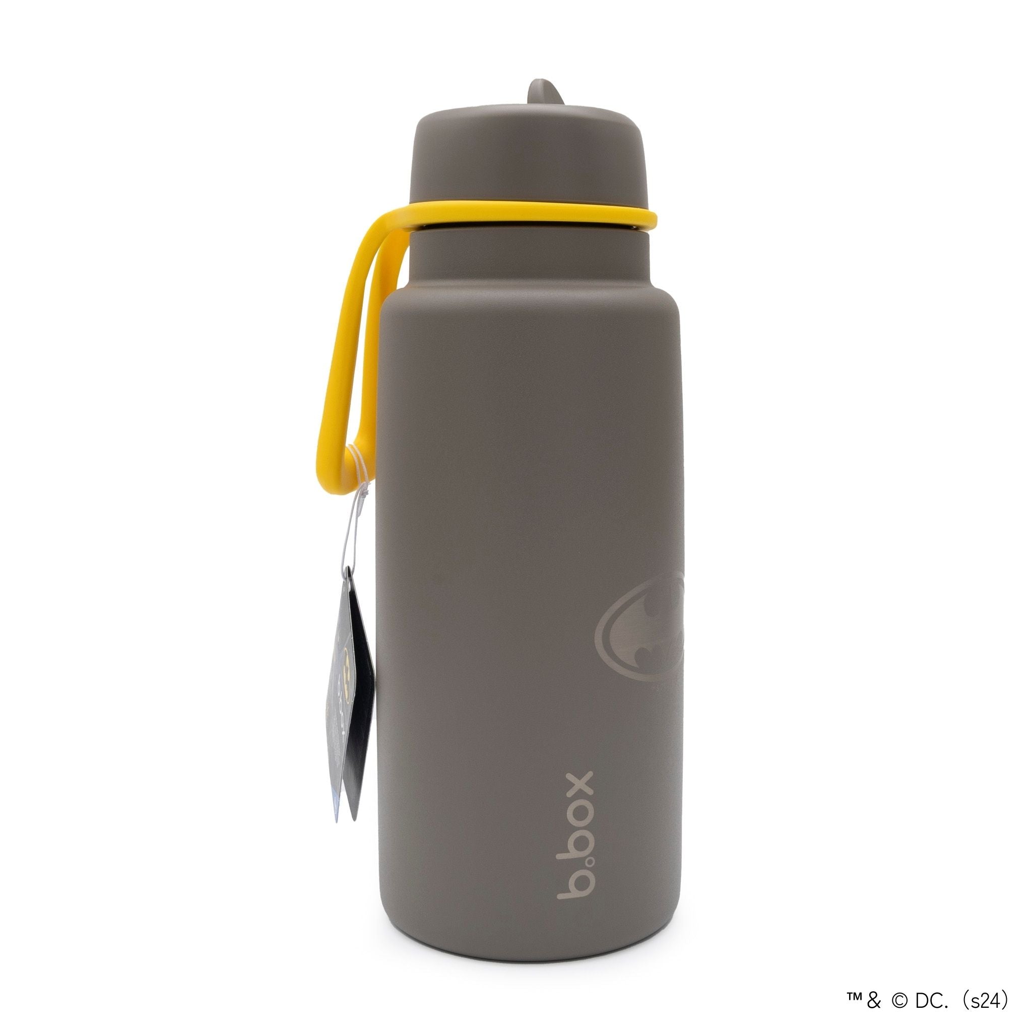 【3月下旬発売予定】フリップトップボトル 1L（ステンレス製水筒）/Warner Bros. Insulated Flip Top Bottle 1L - Batman by b.box