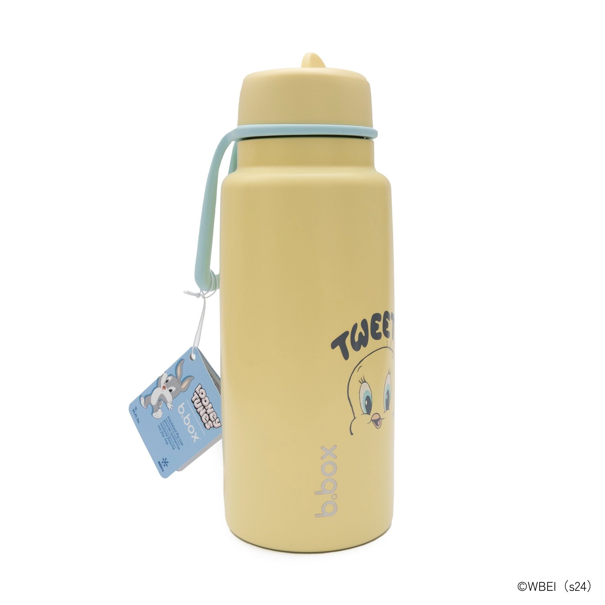 【3月下旬発売予定】フリップトップボトル 1L（ステンレス製水筒）/Warner Bros. Insulated Flip Top Bottle 1L - Looney Tunes by b.box