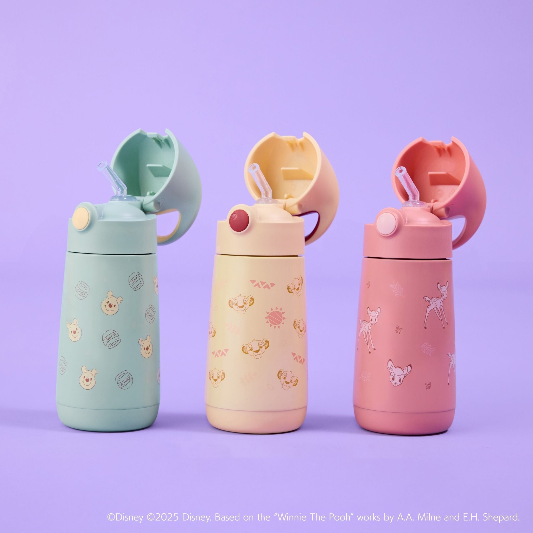 【New】ディズニー ステンレスドリンクボトル 350ml（ステンレス製水筒）/Disney Insulated drink bottle 350ml - Winnie the Pooh