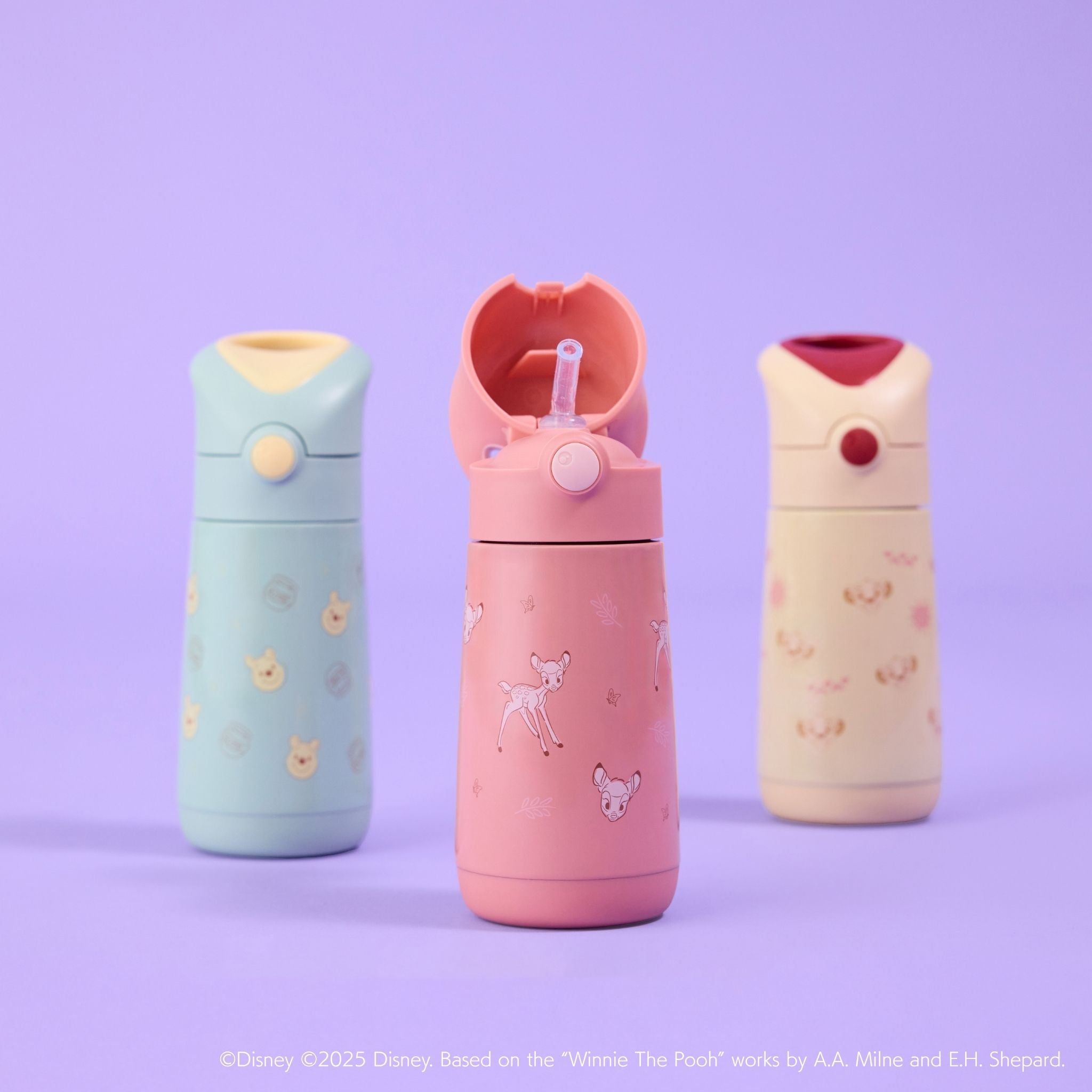 【New】ディズニー ステンレスドリンクボトル 350ml（ステンレス製水筒）/Disney Insulated drink bottle 350ml - Winnie the Pooh