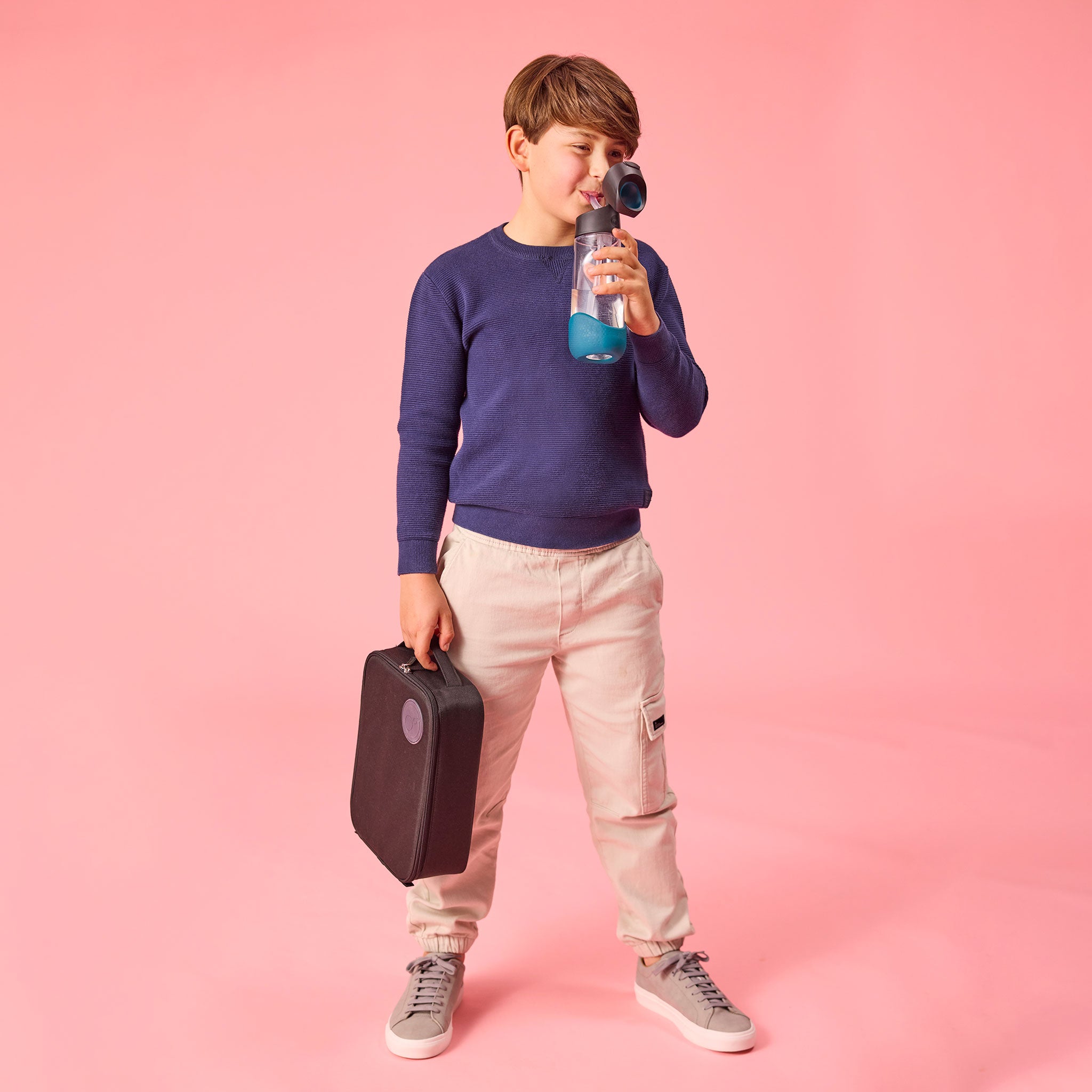 【New】断熱性ランチバッグ /insulated lunchbag - basic black