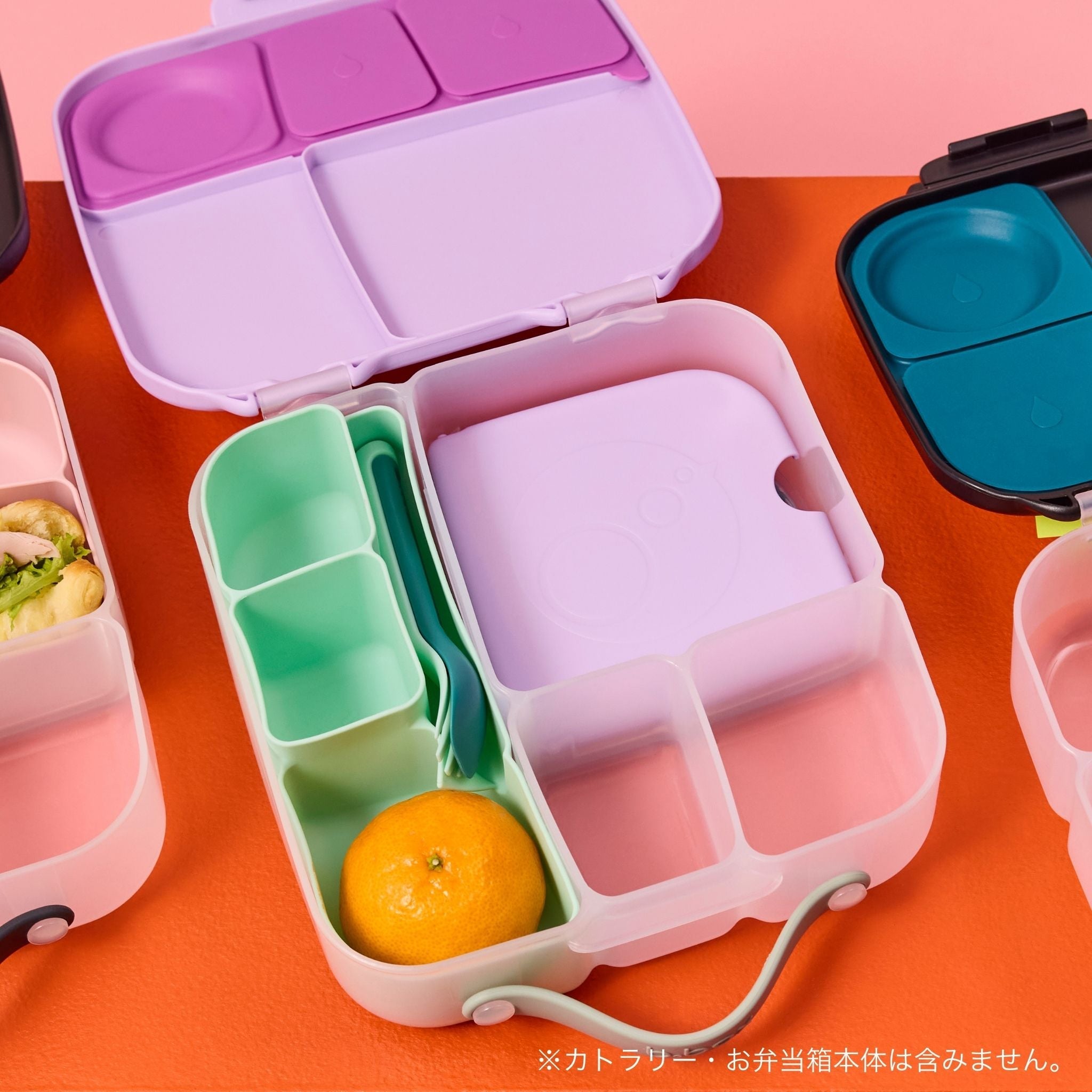 New】ランチボックス用シリコントレー /silicone bento tray - lunch