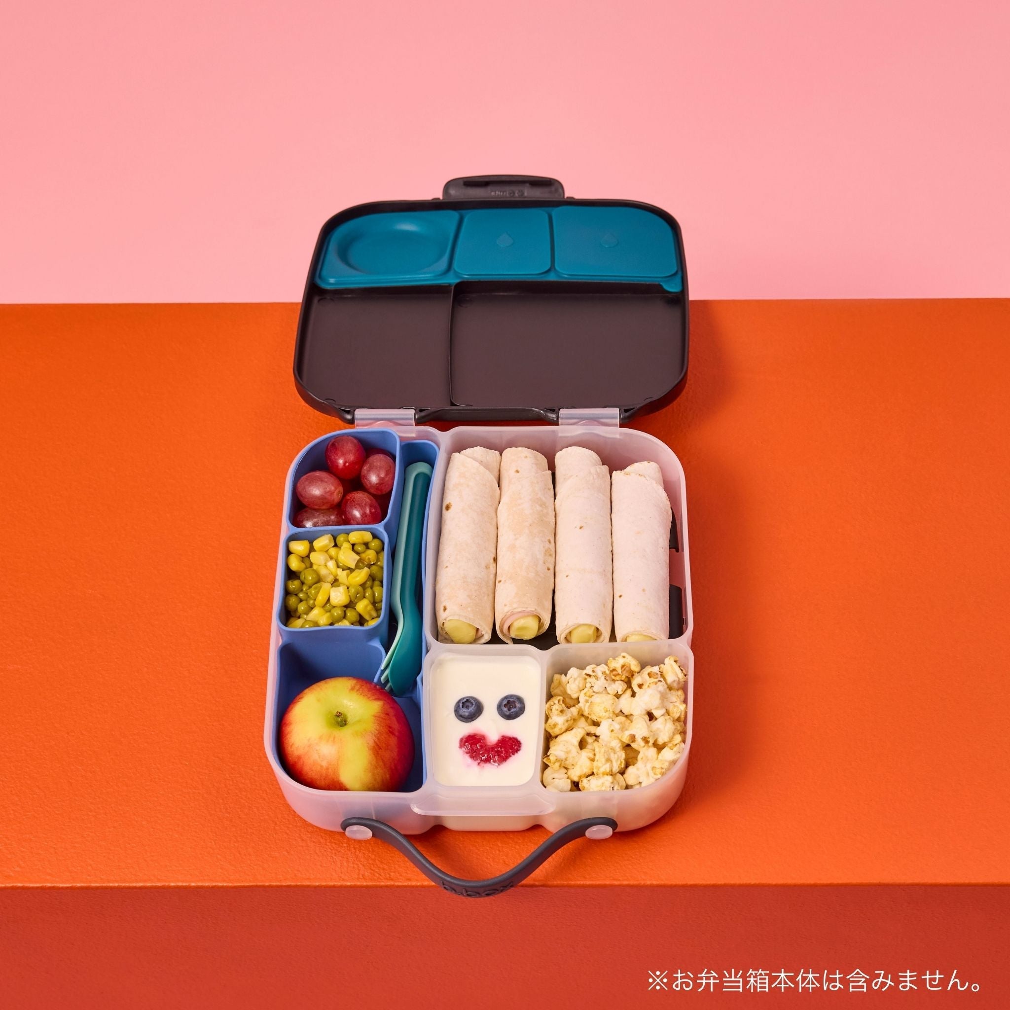 【New】ランチボックス用シリコントレー /silicone bento tray - lunch - ocean