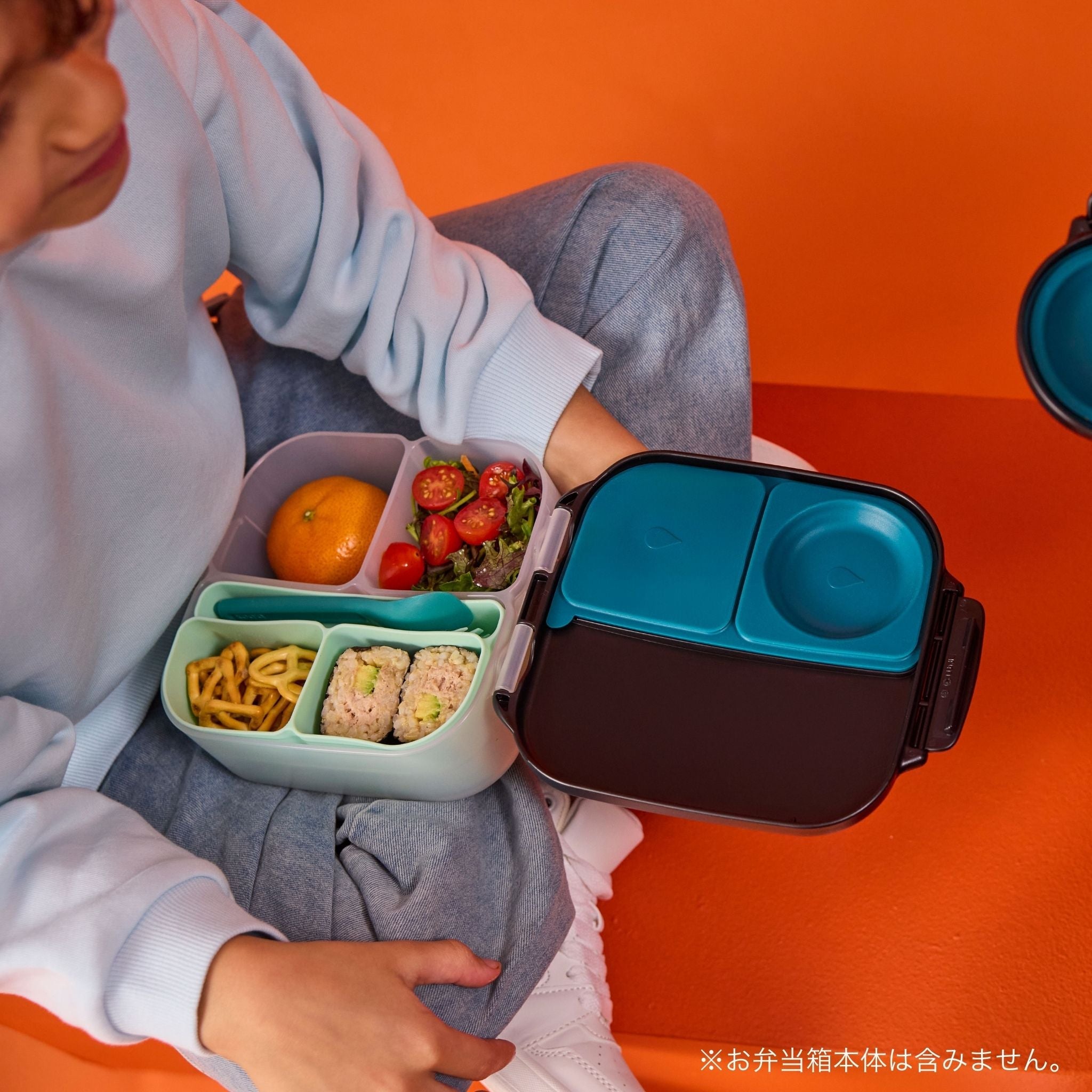 New】ミニランチボックス用シリコントレー /silicone bento tray