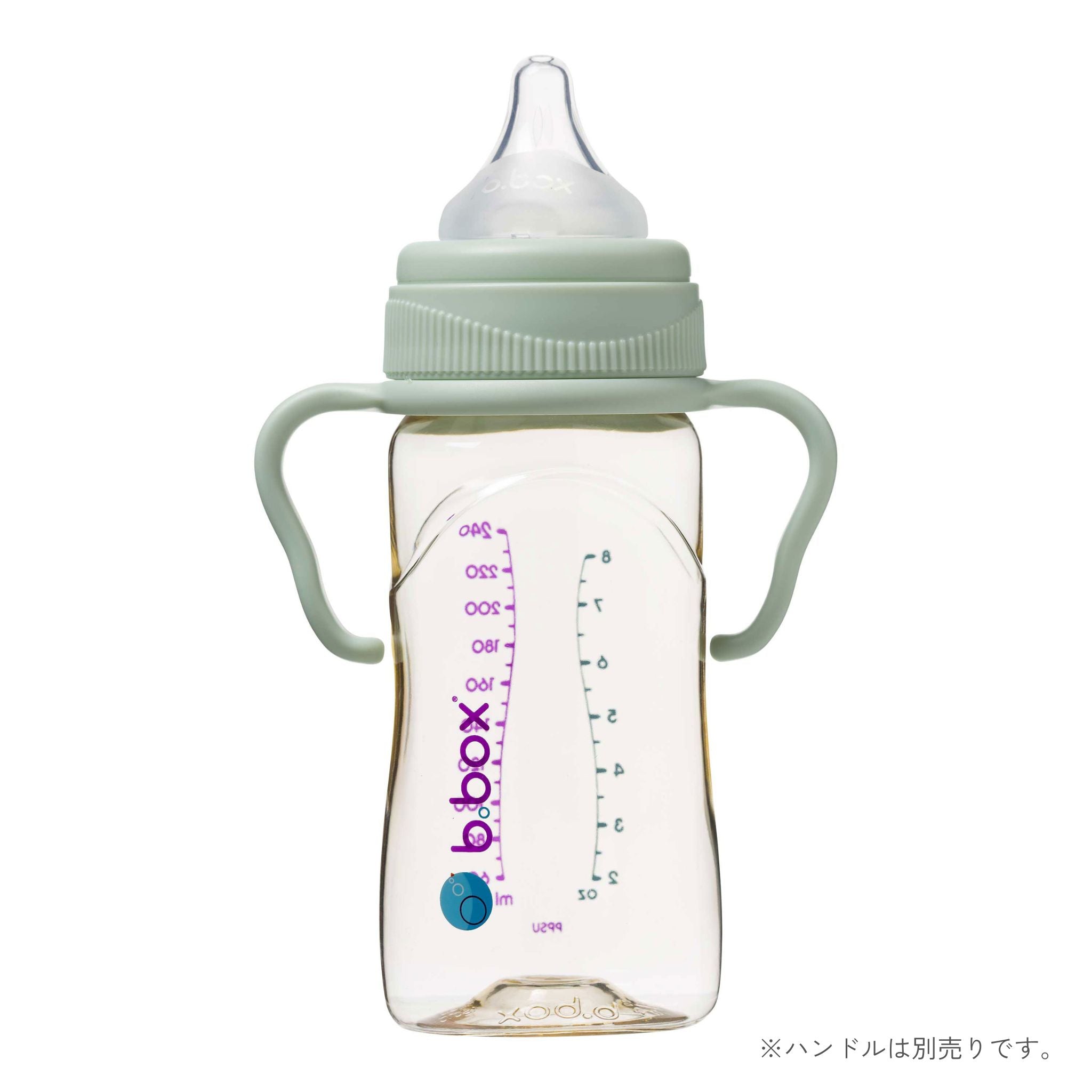 PPSU製哺乳瓶 240ml/PPSU Baby Bottle 240ml - Sage