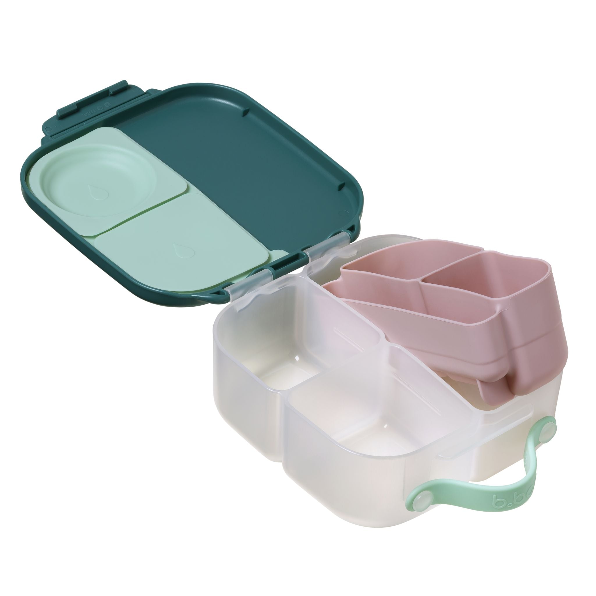 【New】ミニランチボックス用シリコントレー /silicone bento tray - mini - berry