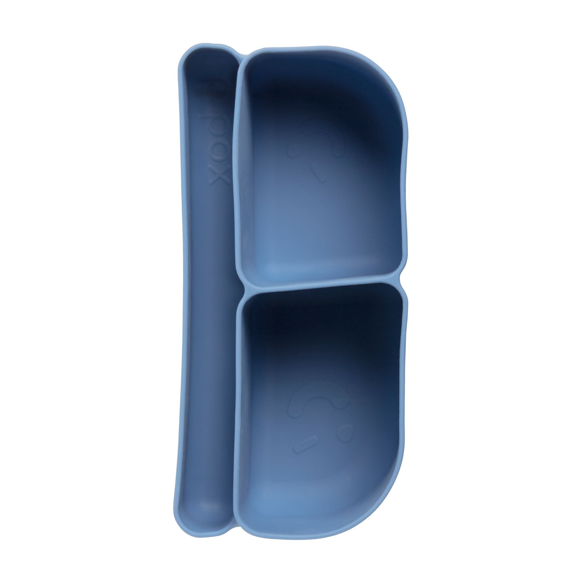 【New】ミニランチボックス用シリコントレー /silicone bento tray - mini - ocean