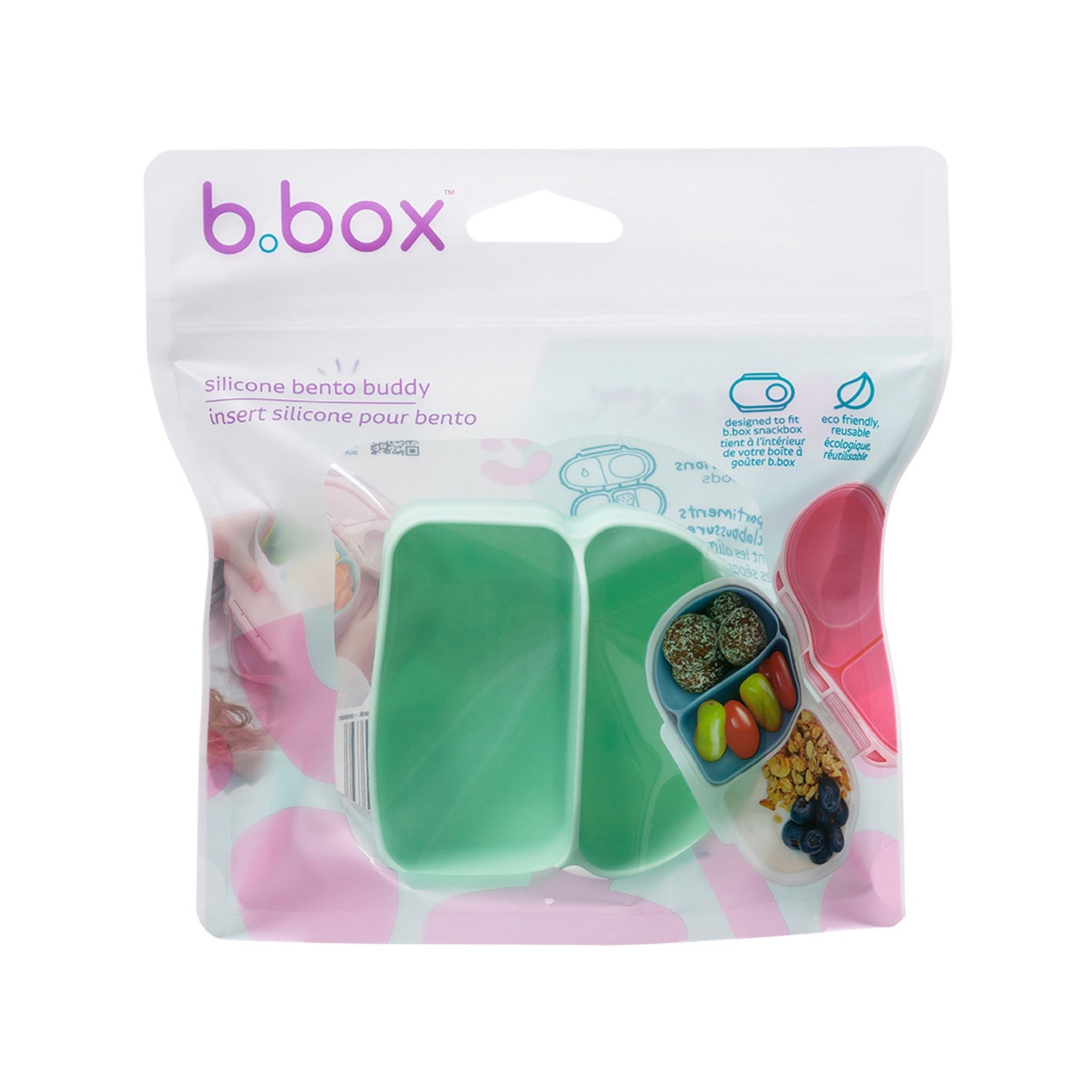【New】スナックボックス用シリコンバディー /silicone bento buddy - snack - forest