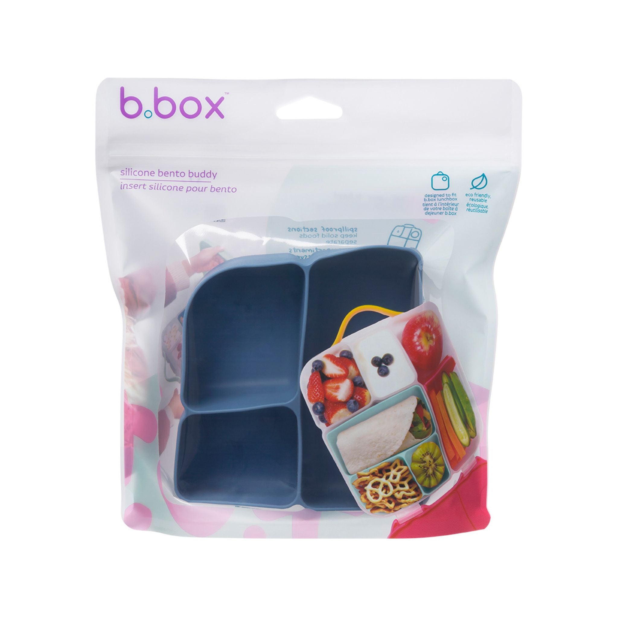 【New】ランチボックス用シリコンバディー /silicone bento buddy - lunch - ocean