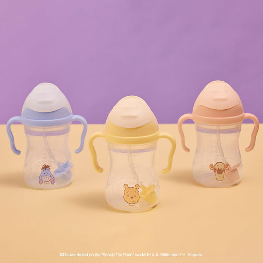 【New】【数量限定モデル】ディズニーシッピーカップ（ストローマグ）/ Disney Sippy cup - WTP100 Pooh
