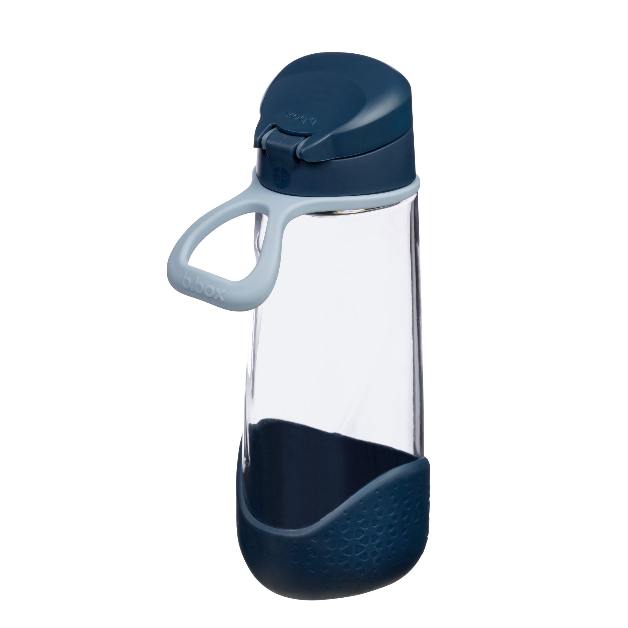 【New】スポーツスパウトボトル 600ml（プラスチック製水筒）/Sports spout bottle 600ml - midnight