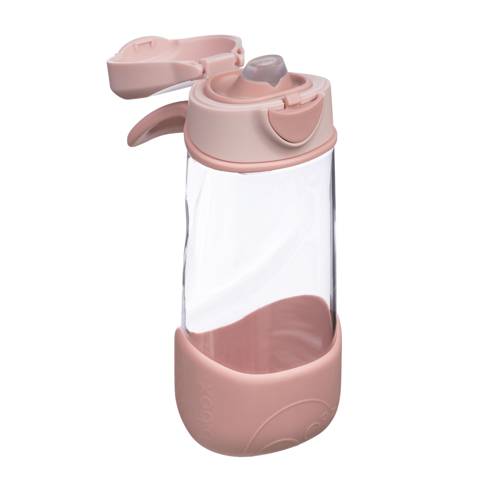 【New】スポーツスパウトボトル 450ml（プラスチック製水筒）/Sports spout bottle 450ml - blush crush