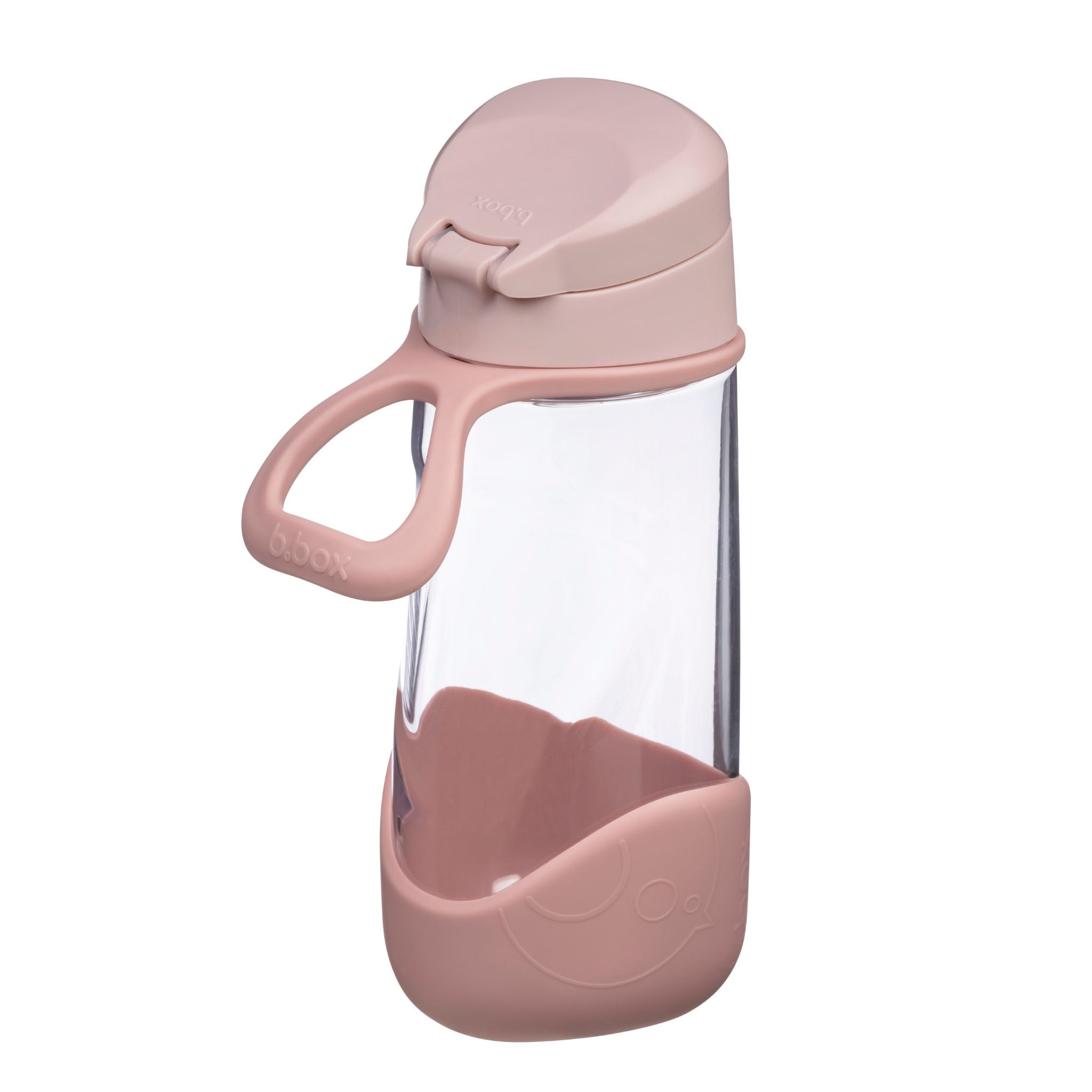 【New】スポーツスパウトボトル 450ml（プラスチック製水筒）/Sports spout bottle 450ml - blush crush