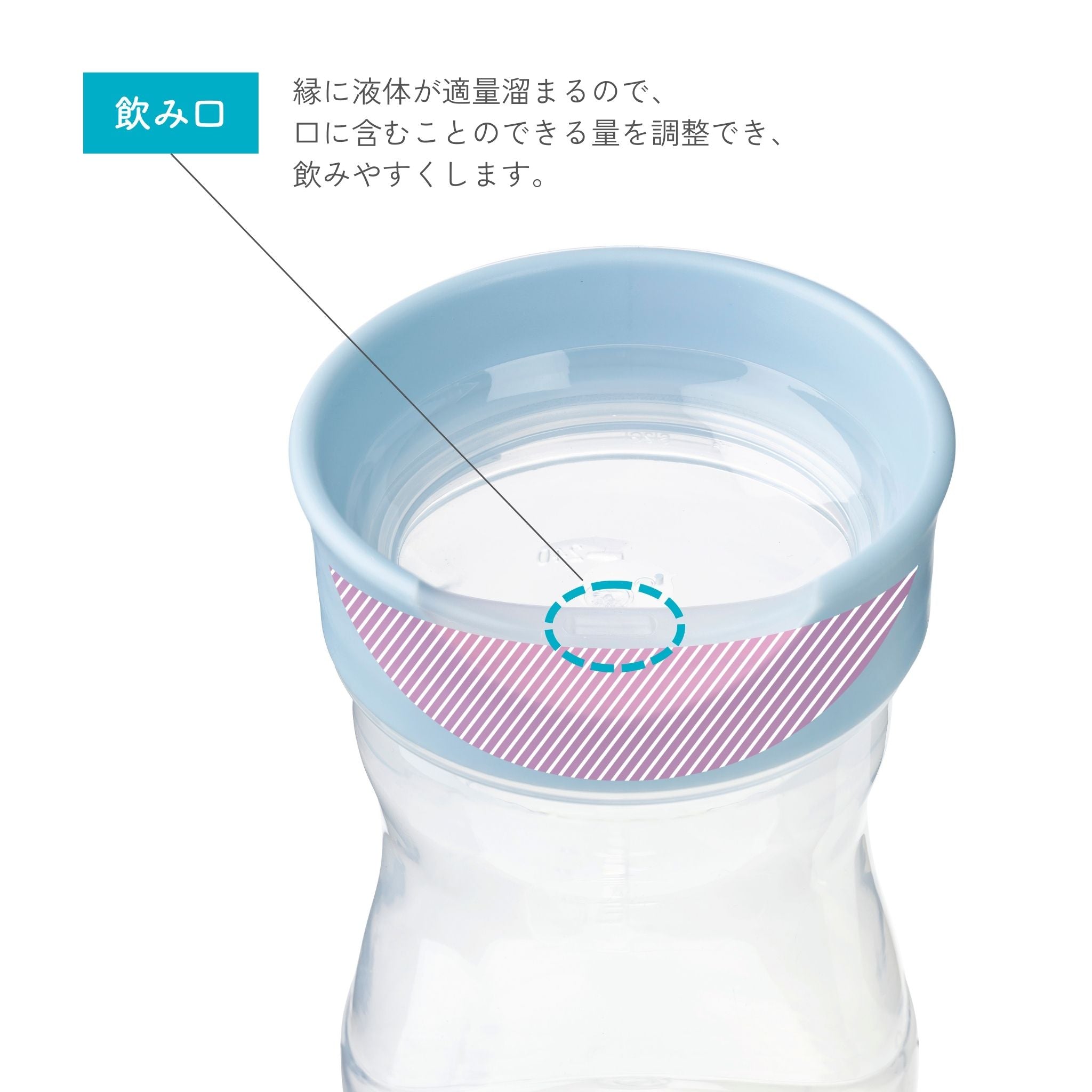 New】*b.box* Training Cup トレーニングカップ 240ml - lullaby blue