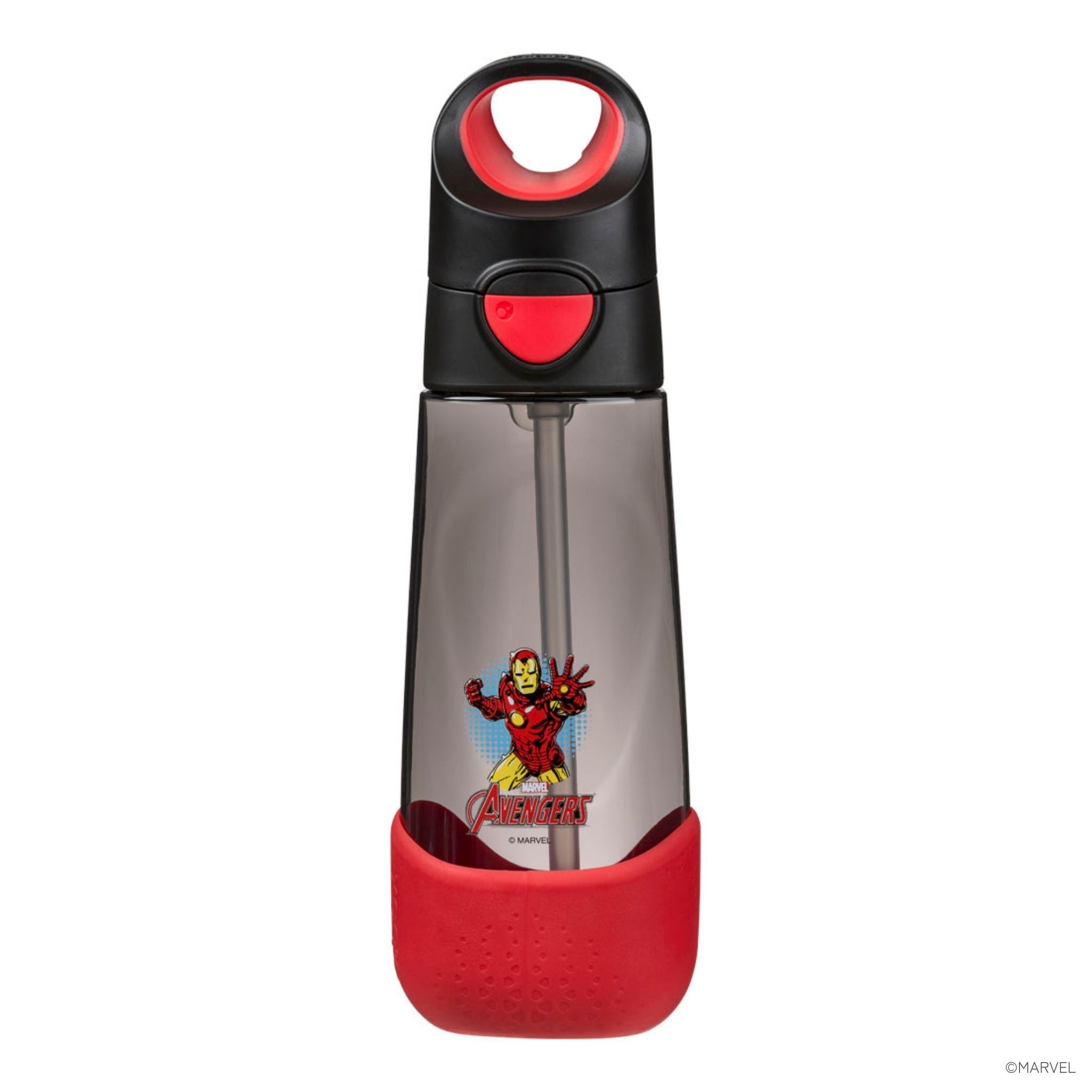 【New】マーベルトライタンドリンクボトル 600ml（プラスチック製水筒）/MARVEL Tritan drink bottle 600ml -  Avengers(アイアンマン)