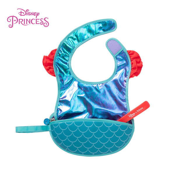 *b.box* お食事エプロン travel bib+flexible spoon トラベルビブ - Ariel