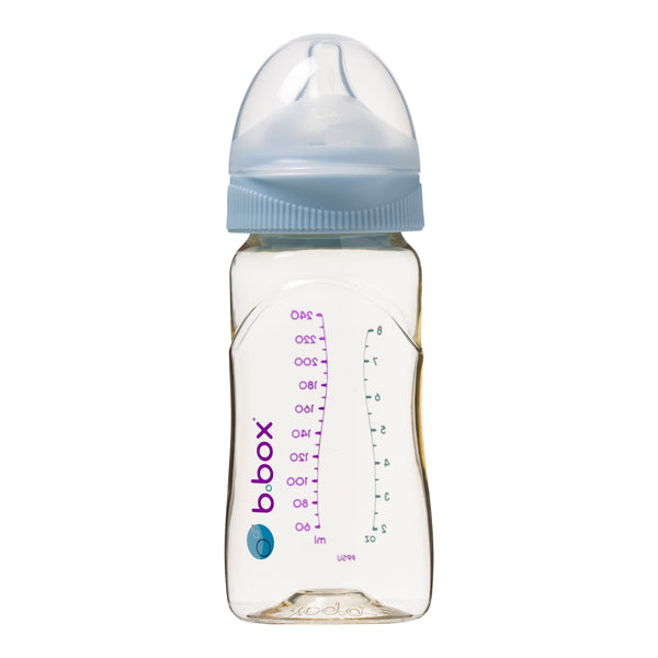 bbox 哺乳瓶　PPSU製　ブルー　240ml