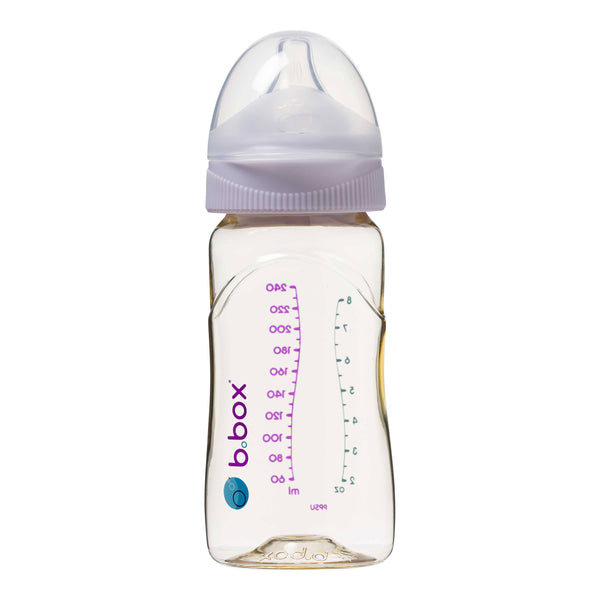 *b.box* 哺乳瓶 PPSU Baby Bottle ベビー ボトル 240ml - Peony