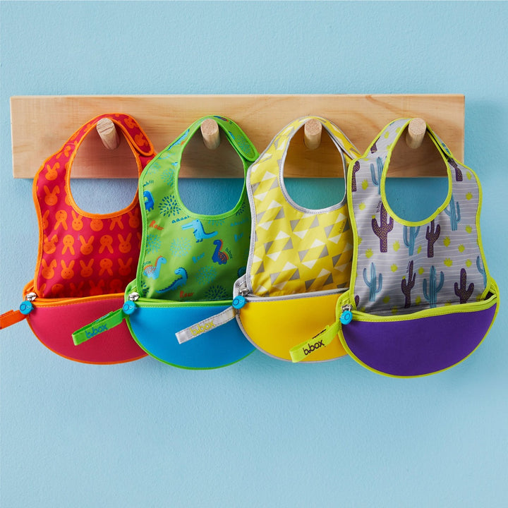 *b.box* travel bib+flexible spoon トラベルビブ - hip hop - b.box Japan