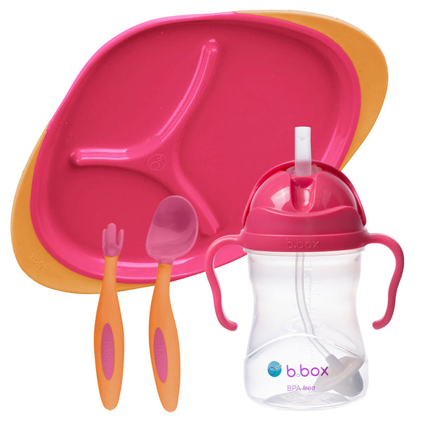 *b.box* feeding set ギフトセット - strawberry shake - b.box Japan